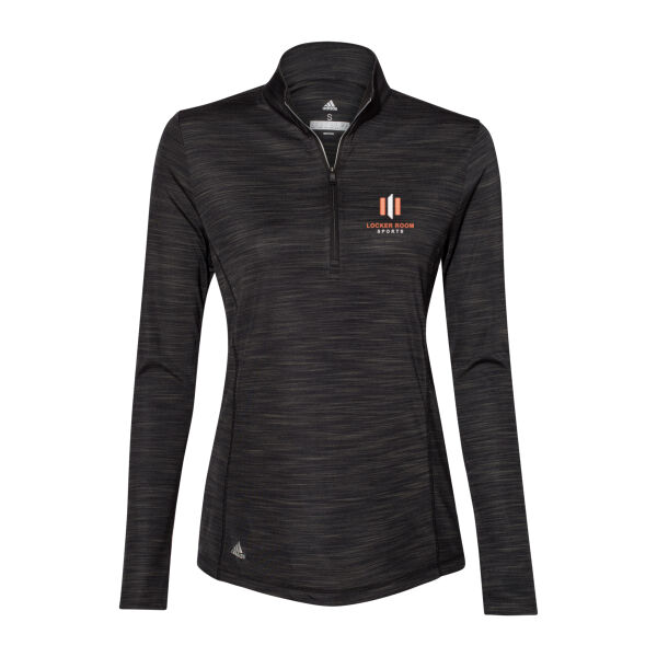 Adidas Women's - Lightweight Mélange Quarter-Zip Pullover Thumbnail