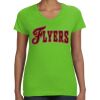 Women's V-Neck Fine Jersey Tee Thumbnail