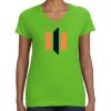 Women's V-Neck Fine Jersey Tee Thumbnail