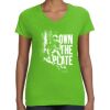 Women's V-Neck Fine Jersey Tee Thumbnail