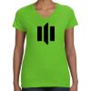 Women's V-Neck Fine Jersey Tee Thumbnail