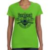Women's V-Neck Fine Jersey Tee Thumbnail