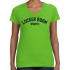 Women's V-Neck Fine Jersey Tee Thumbnail