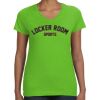Women's V-Neck Fine Jersey Tee Thumbnail